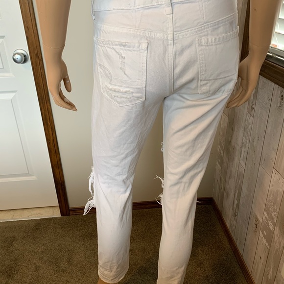 Distressed Boyfriend Jeans - Picture 2 of 2